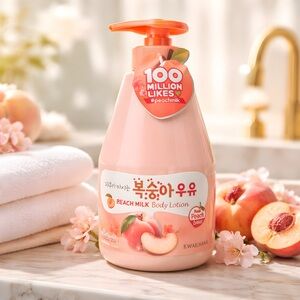 *NEW* Kwailnara Peach Milk Body Lotion